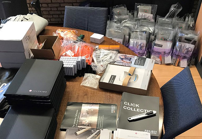 Goodybags bij Schadebo