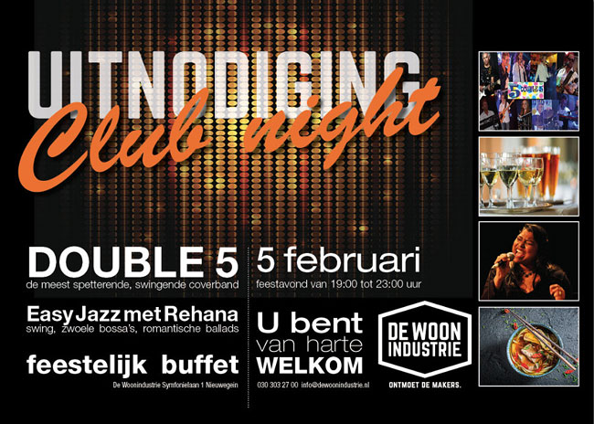 Clubnight in Woonindustrie