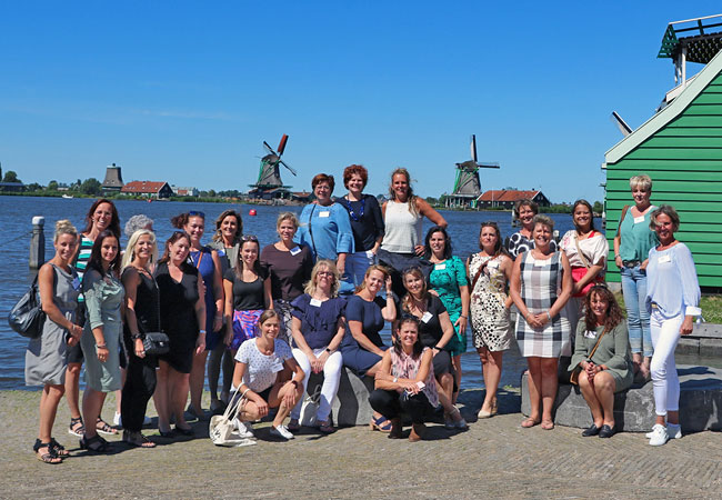 Tour de Vrouwen in het Parket