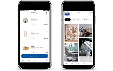 Ikea lanceert nieuwe app