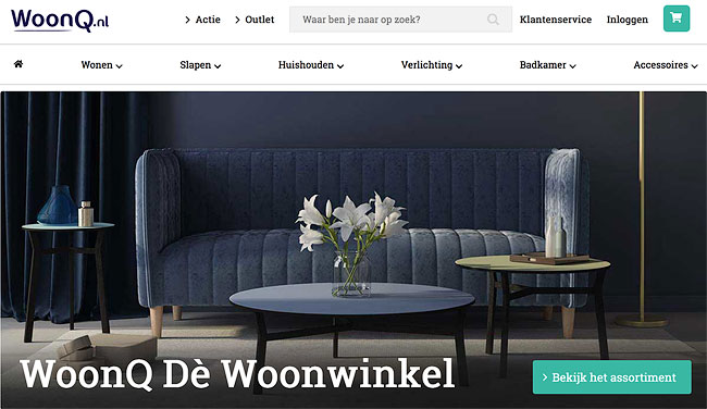Nieuwe meubelwebshop Woonq 