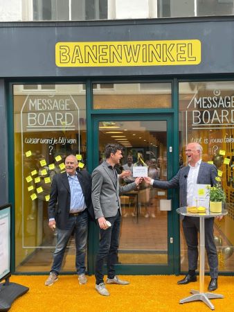 Banenwinkel is geopend