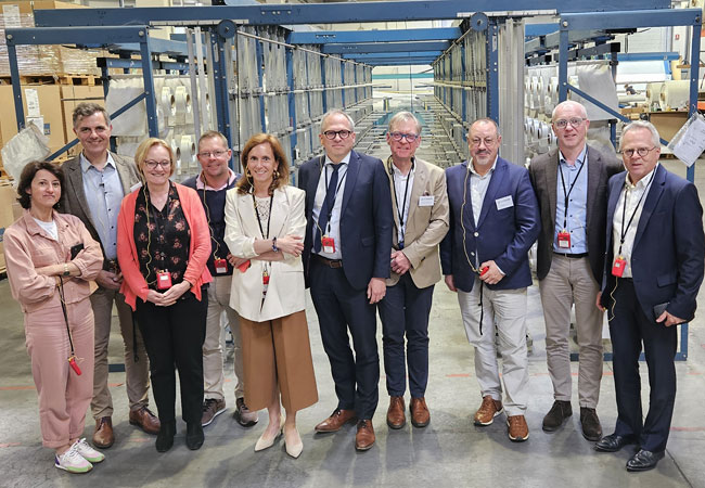 Vlaams minister bezoekt VdS Weaving