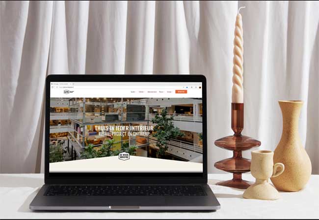 Vernieuwde site Woonindustrie