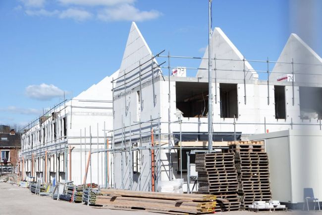 Bescheiden groei bouw