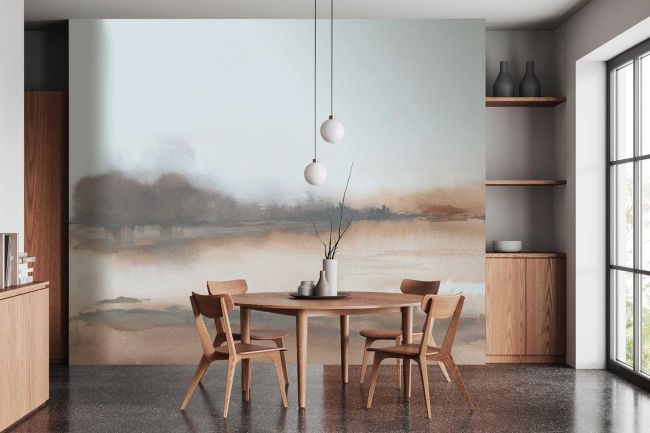 Vier keer andere wandbekleding