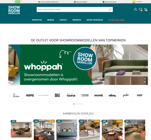 Overname showroommodellen.nl