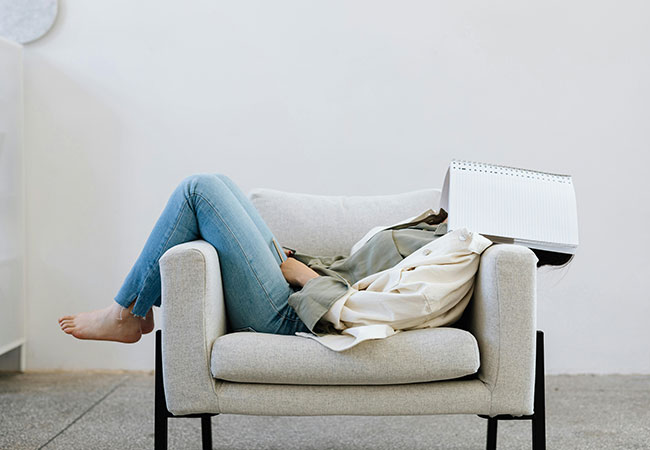 Interieur voor chte rust
