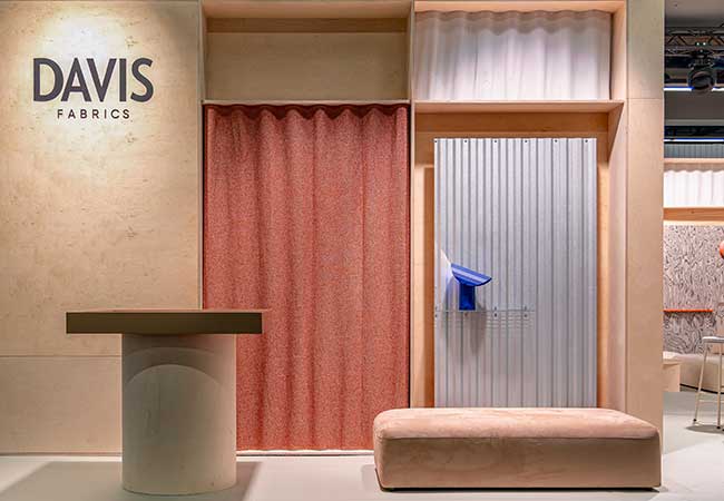 Davis Fabrics op Meubelbeurs