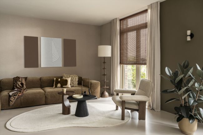 Natuurlijke raamdecoratie Bece