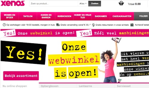 Xenos opent webwinkel