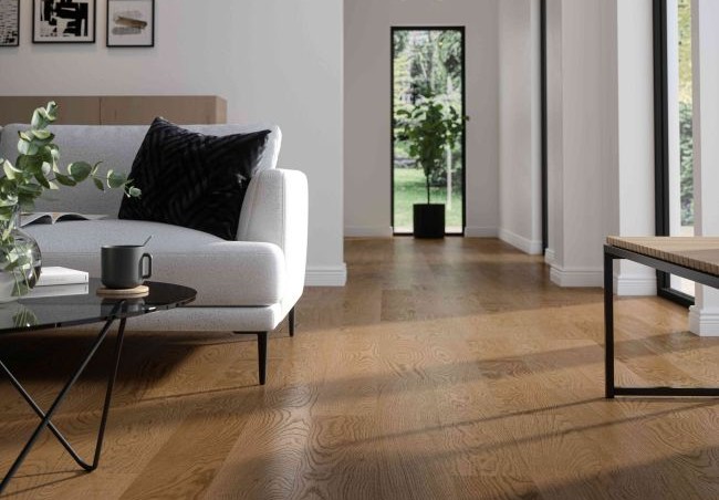 Donkere vloeren blijven mode