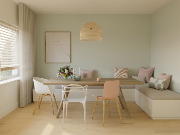 Geplakte lichte eikentinten