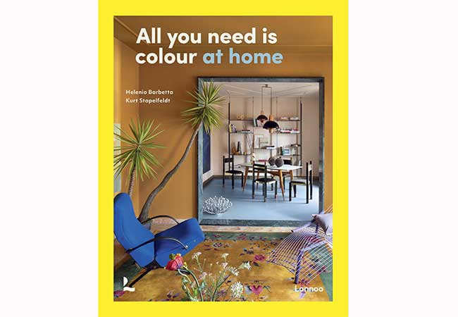 Kleur rode draad in interieurontwerp