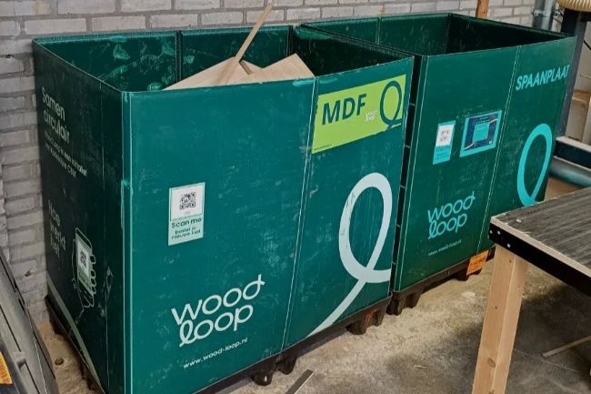 Wood Loop stopt