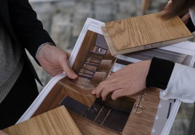 Materiaal belangrijk bij interieur