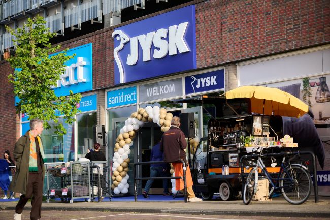 Omzetgroei Jysk in Benelux