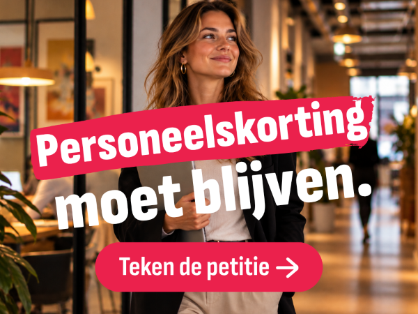 In actie voor personeelskorting