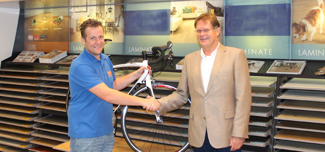 Fiets voor Budget Floorstore