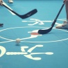 WK stoelhockey op Orgatec