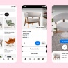 AR-tool op Pinterest voor meubels