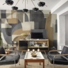 Vier keer andere wandbekleding