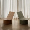Rolled Lounger in Master Oak